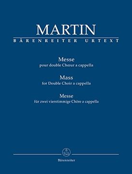 portada Messe Pour Double ch Oeur a Cappella (Messe für Zwei Vierstimmige Chöre a Cappella)