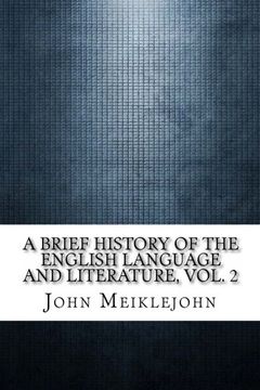 portada A Brief History of the English Language and Literature, Vol. 2