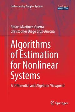 portada Algorithms of Estimation for Nonlinear Systems: A Differential and Algebraic Viewpoint (en Inglés)