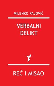 portada Verbalni Delikt (en Serbio)