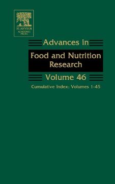 portada Advances in Food and Nutrition Research, Volume 46: Cumulative Index: Volumes 1-45 (en Inglés)
