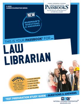 portada Law Librarian (C-4009): Passbooks Study Guide Volume 4009 (en Inglés)