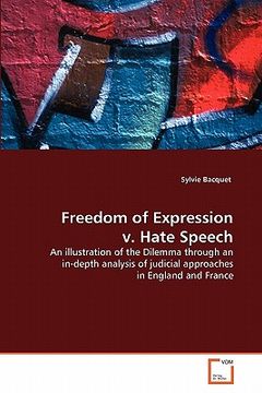 portada freedom of expression v. hate speech (en Inglés)
