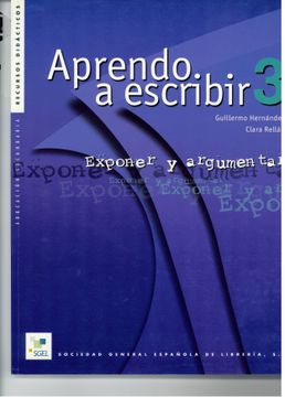 portada Aprendo a Escribir 3 (Cuadernas de Redaccion) (in Spanish)