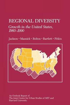 portada regional diversity: growth in the united states, 1960-1990 (en Inglés)
