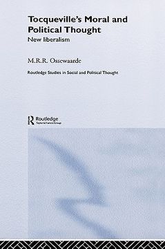 portada tocqueville`s moral and political thought