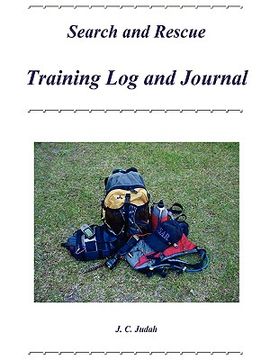 portada search and rescue training log and journal (en Inglés)