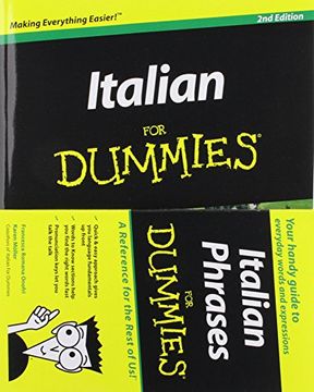portada Italian Phrases for Dummies & Italian for Dummies, 2nd Edition with CD Set