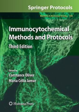 portada immunocytochemical methods and protocols (en Inglés)