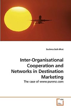 portada inter-organisational cooperation and networks in destination marketing (en Inglés)