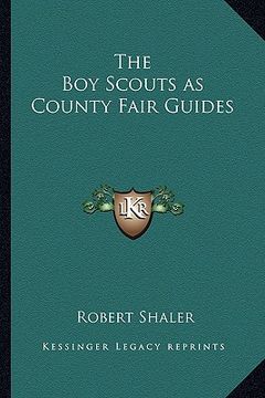 portada the boy scouts as county fair guides (in English)