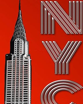 portada Iconic new York City Chrysler Building Creative Writing Drawing Journal (en Inglés)