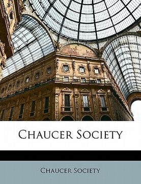 portada chaucer society (in English)