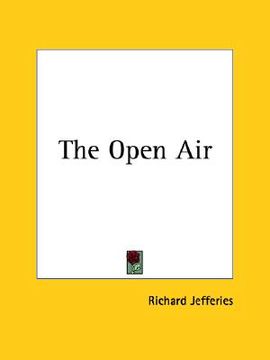 portada the open air (en Inglés)