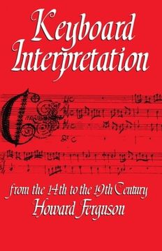 portada Keyboard Interpretation From the 14Th to the 19Th Century: An Introduction (en Inglés)