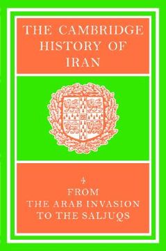 portada the cambridge history of iran (en Inglés)