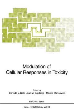 portada modulation of cellular responses in toxicity (en Inglés)