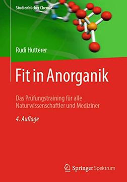 portada Fit in Anorganik: Das Prüfungstraining für Alle Naturwissenschaftler und Mediziner (en Alemán)