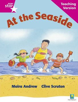 portada Rigby Star Guided Reading Pink Level: At the Seaside Teaching Version (en Inglés)
