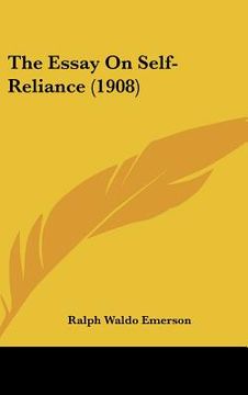 portada the essay on self-reliance (1908)