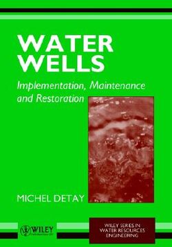 portada water wells: implementation, maintenance and restoration (in English)