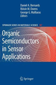 portada organic semiconductors in sensor applications (en Inglés)