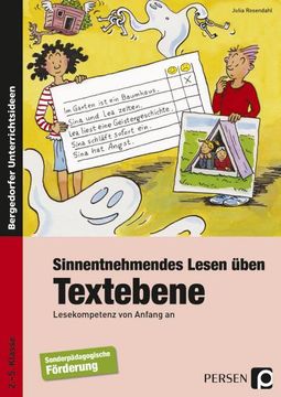 portada Sinnentnehmendes Lesen Üben: Textebene (en Alemán)
