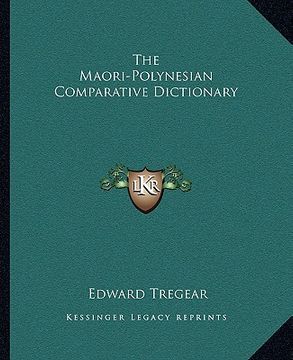 portada the maori-polynesian comparative dictionary (en Inglés)