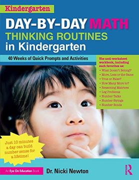 portada Day-By-Day Math Thinking Routines in Kindergarten: 40 Weeks of Quick Prompts and Activities (in English)