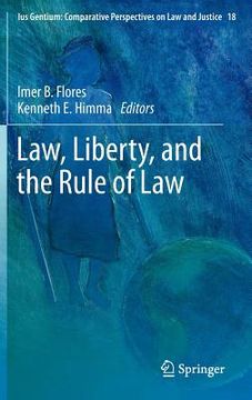 portada law, liberty, and the rule of law (en Inglés)