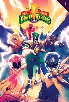 portada Mighty Morphin Power Rangers #1 (en Inglés)