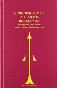 portada El Significado de la Traicion(9788493688714) (in Spanish)