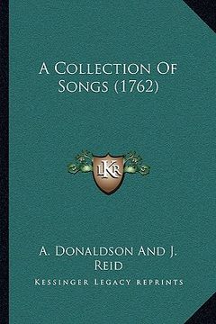 portada a collection of songs (1762) (en Inglés)