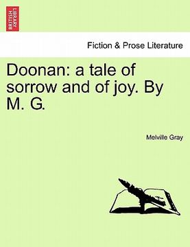 portada doonan: a tale of sorrow and of joy. by m. g. (en Inglés)