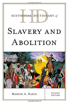 portada historical dictionary of slavery and abolition