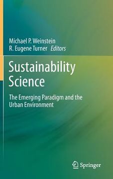 portada sustainability science (en Inglés)