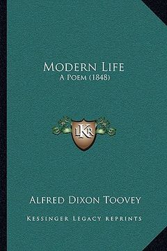 portada modern life: a poem (1848) (en Inglés)