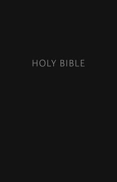 portada NKJV, Pew Bible, Large Print, Hardcover, Black, Red Letter E (Bible Nkjv) (in English)