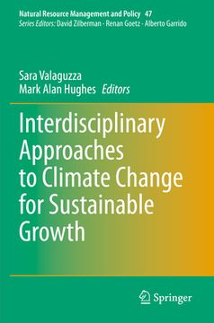 portada Interdisciplinary Approaches to Climate Change for Sustainable Growth (en Inglés)