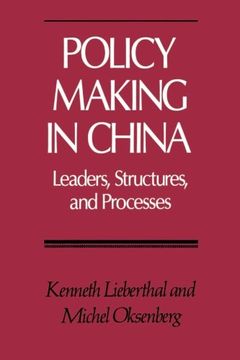 portada Policy Making in China: Leaders, Structures, and Processes (en Inglés)