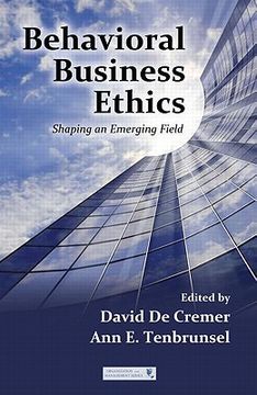 portada behavioral business ethics