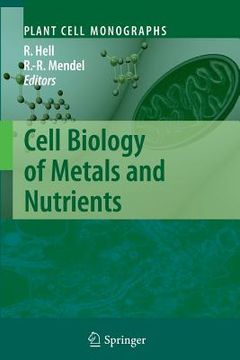 portada cell biology of metals and nutrients (en Inglés)