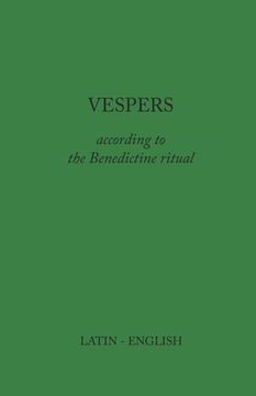 portada Vespers: According to the Benedictine Ritual (in English)