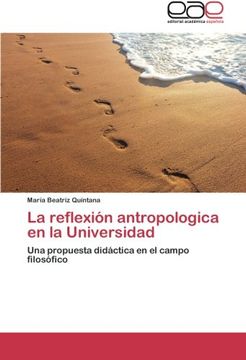 portada La reflexión antropologica en la Universidad