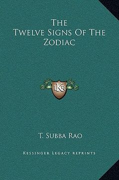 portada the twelve signs of the zodiac (en Inglés)