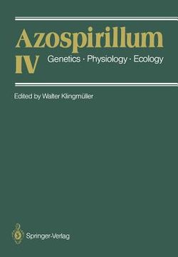 portada azospirillum iv: genetics . physiology . ecology (en Inglés)