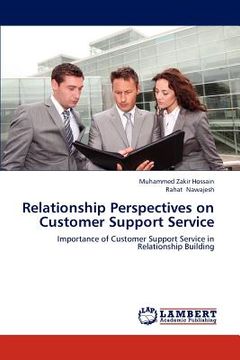 portada relationship perspectives on customer support service (en Inglés)