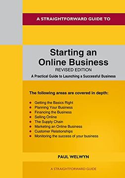 portada Straightforward Guide to Starting an Online Business, a (en Inglés)