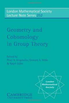 portada Geometry and Cohomology in Group Theory Paperback (London Mathematical Society Lecture Note Series) (en Inglés)