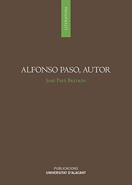 portada Alfonso Paso, Autor (in Spanish)